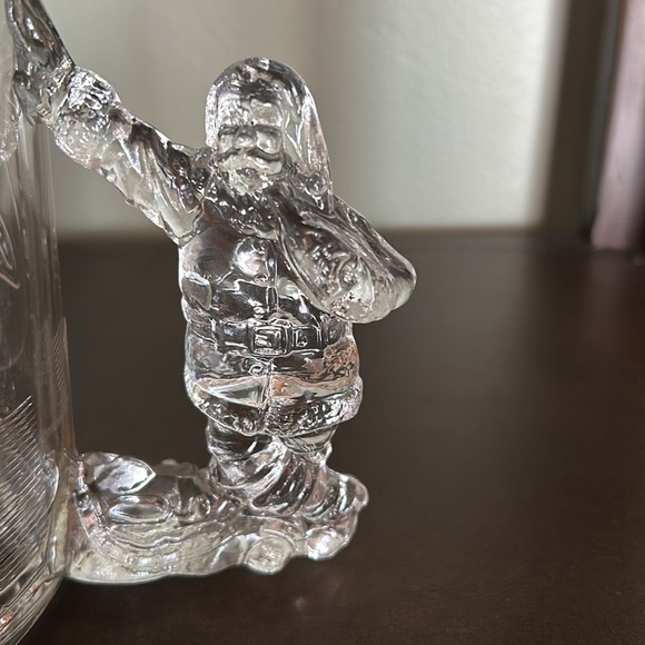 Coca-Cola Glass Mug with Santa Handle - Picture 4 of 9